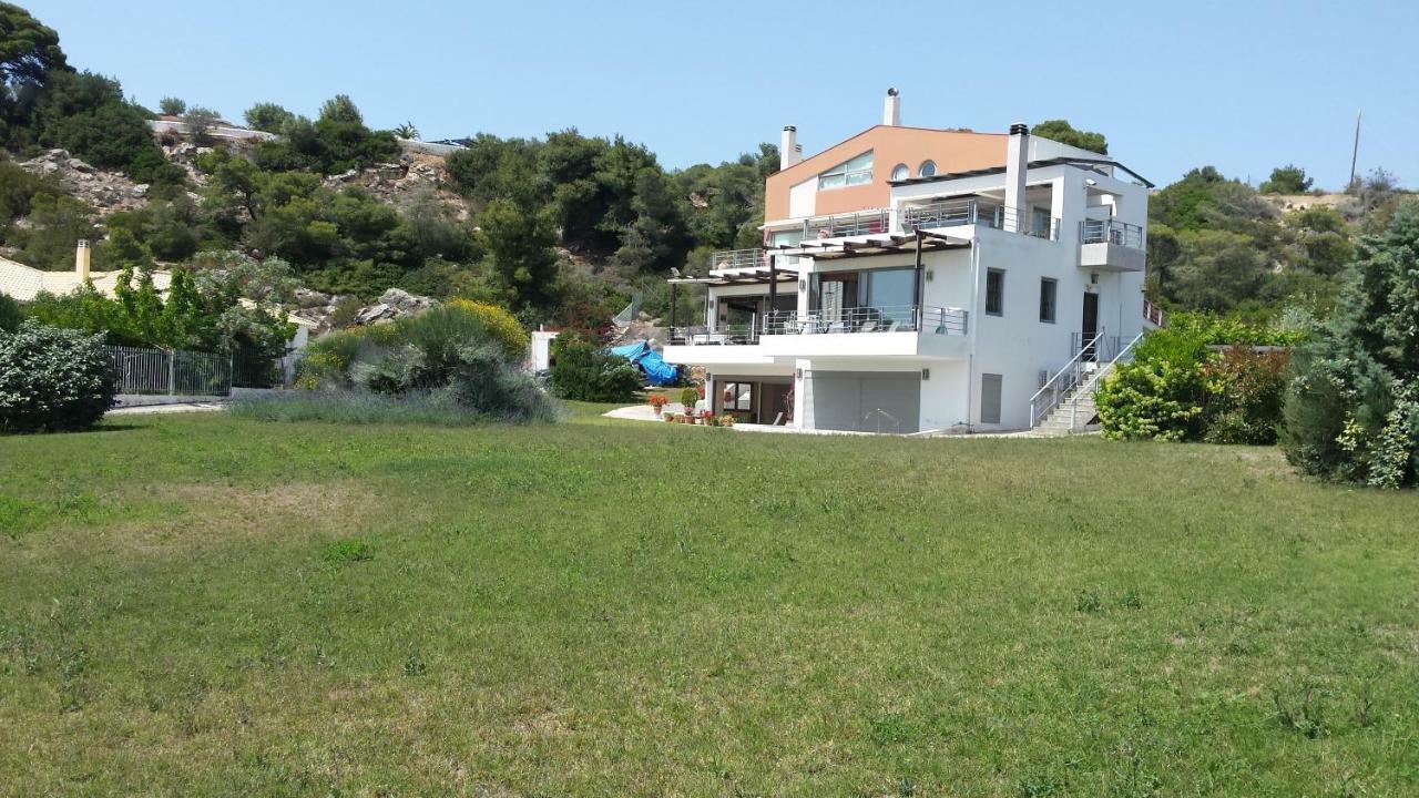 Beautiful House By The Sea,Loutraki Skaloma. Loutráki Exterior foto
